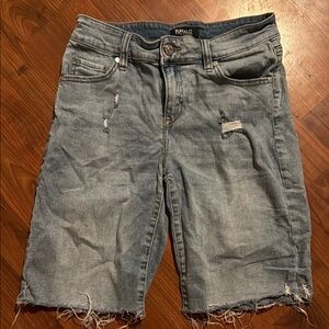 Buffalo David Bitton Distressed Denim Shorts